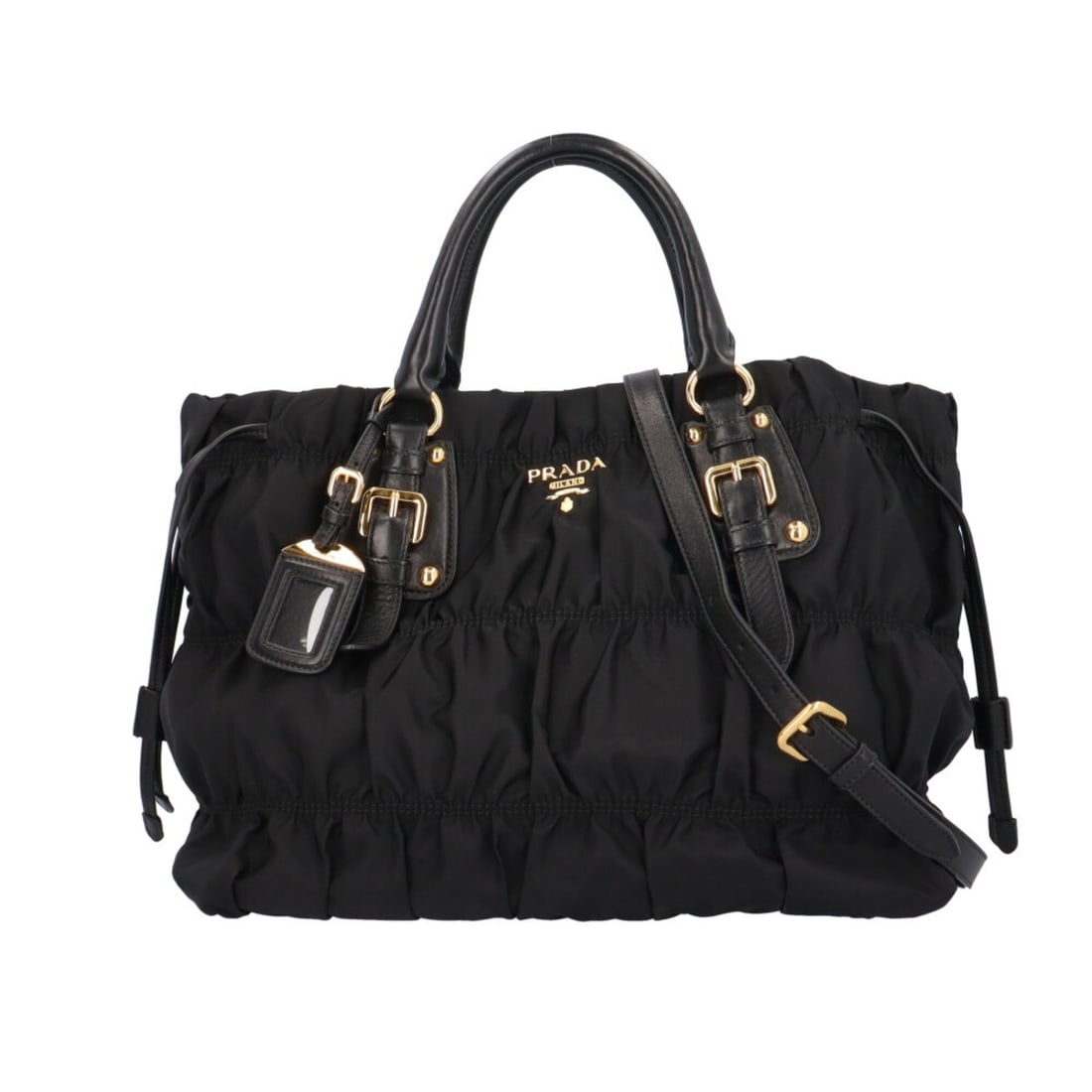 Prada Shoulder Bag, Nylon BN1788, Black, Women's, PRADA 2-way: --- Catalog ---Category: SizeSize (HxWxD): 27cm x 39cm x 17cm / 10.62'' x 15.35'' x 6.69''Category: DesignType: Shoulder bagColor: BlackGender: WomenMaterial: Nylon Category: GeneralMPN: BN1788Brand: 