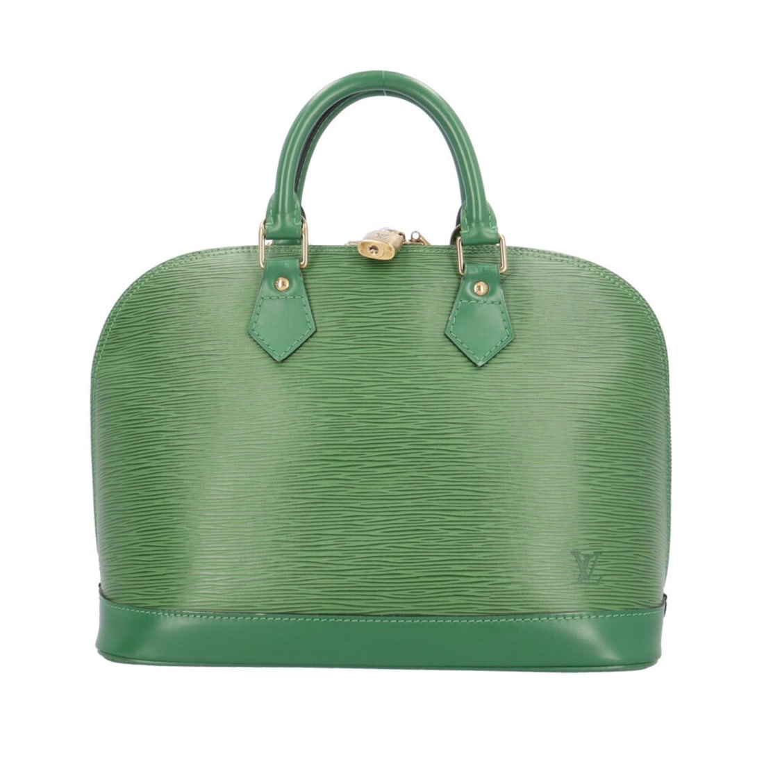 Louis Vuitton Alma Epi Handbag, Leather M52144 Green, Women's LOUIS VUITTON: --- Catalog ---Category: SizeSize (HxWxD): 23.5cm x 30cm x 16cm / 9.25'' x 11.81'' x 6.29''Category: DesignType: HandbagColor: Borneo green, GreenGender: WomenMaterial: Epi leather Category: GeneralMP