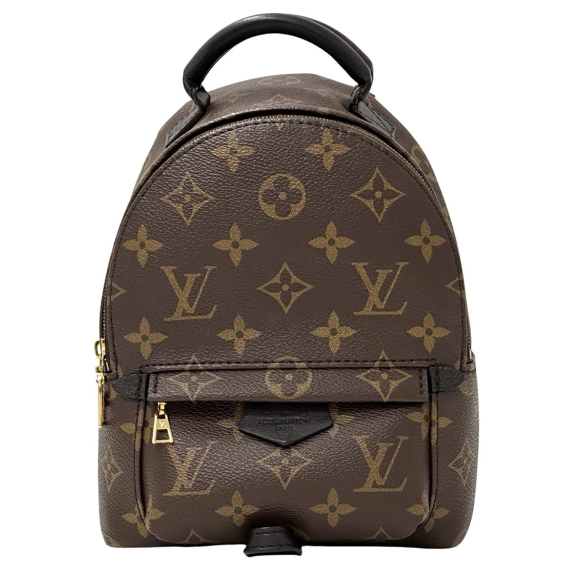 Louis Vuitton LOUIS VUITTON handbag, Monogram, women's brand backpack, Palm Springs Backpack MINI,: --- Catalog ---Category: SizeSize (HxWxD): 21cm x 16cm x 9cm / 8.26'' x 6.29'' x 3.54''Strap Length: 119cm / 46.85''Category: DesignType: BackpackColor: Black, BrownGender: WomenMaterial: Monogram Cat