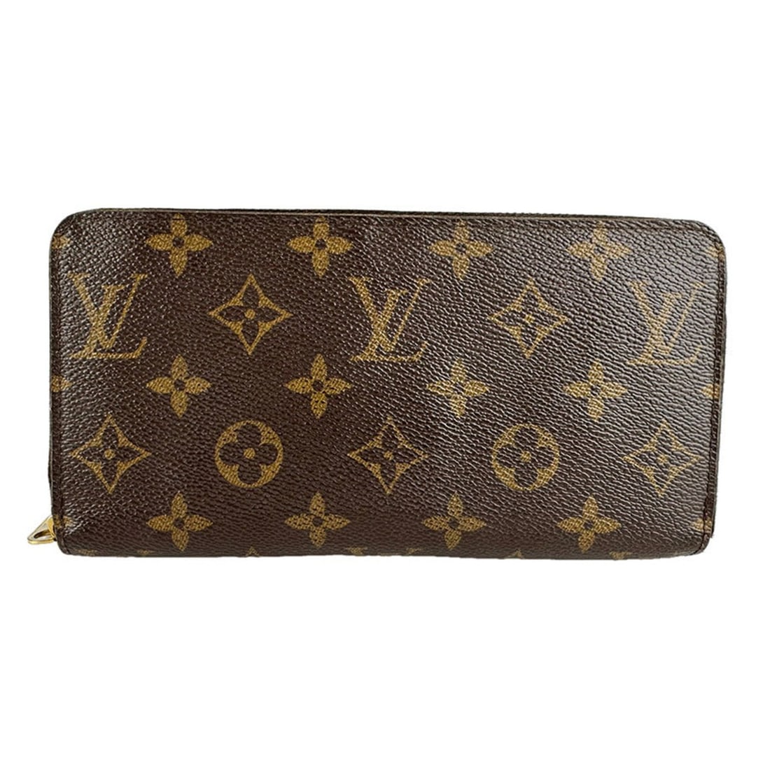 Louis Vuitton LOUIS VUITTON Round Zipper Long Wallet Monogram Zippy Canvas Brown Gold Women's Free: --- Catalog ---Category: SizeSize (HxWxD): 9cm x 19cm x 3cm / 3.54'' x 7.48'' x 1.18''Category: DesignType: Long wallet (bi-fold)Color: Brown, MonogramGender: WomenMaterial: Monogram Category: