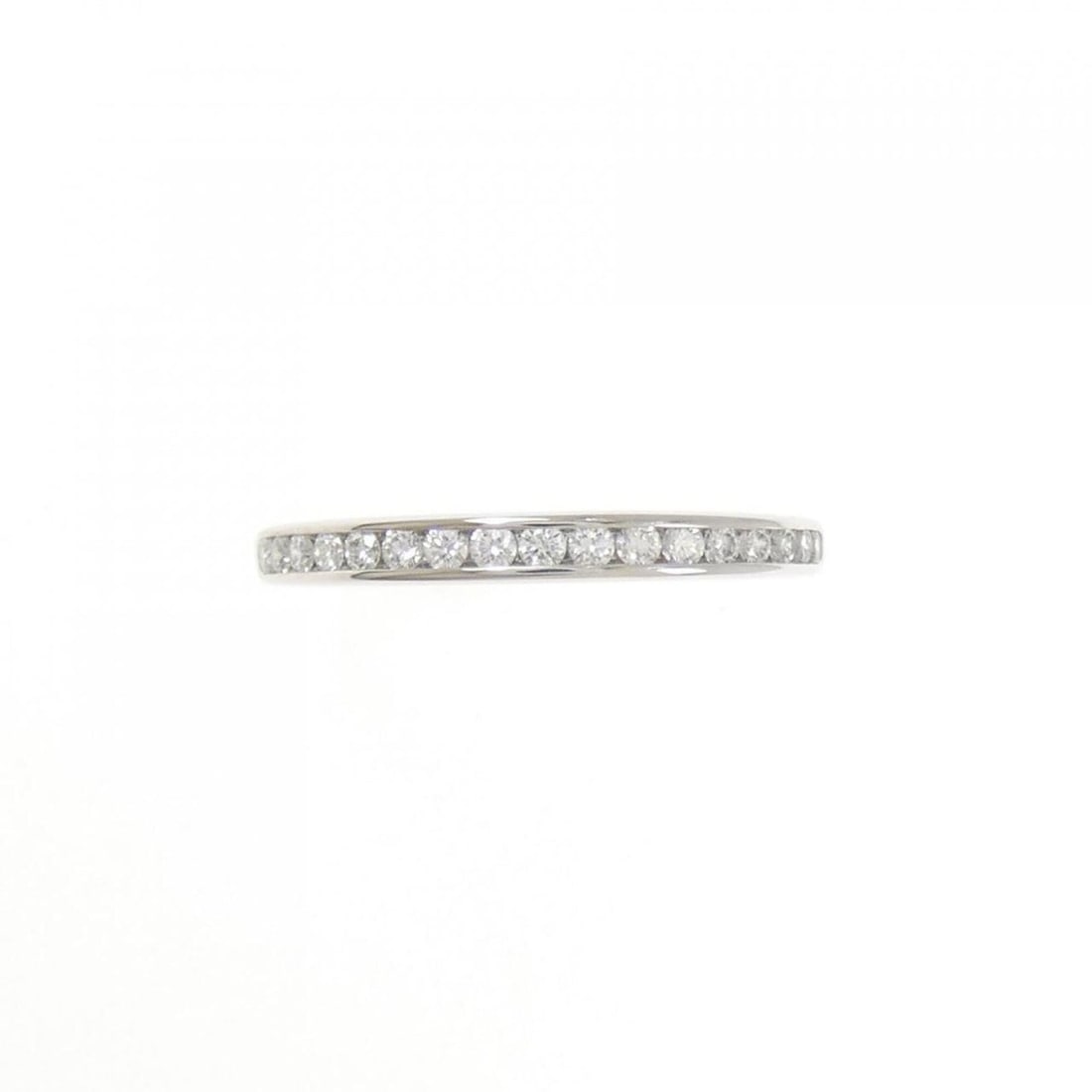 Tiffany Half Circle Channel Setting Ring - 2