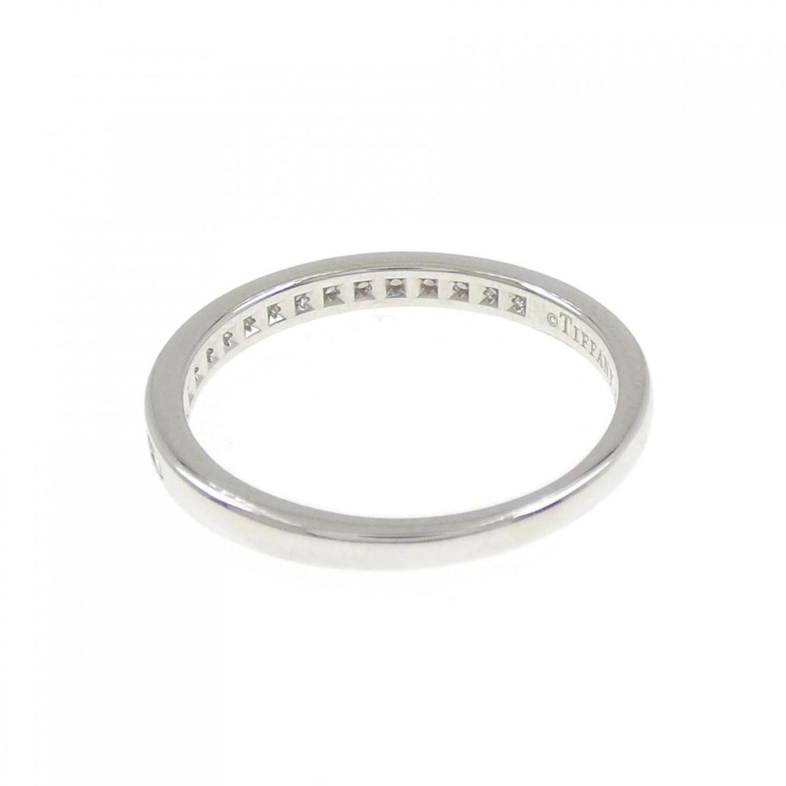 Tiffany Half Circle Channel Setting Ring - 3