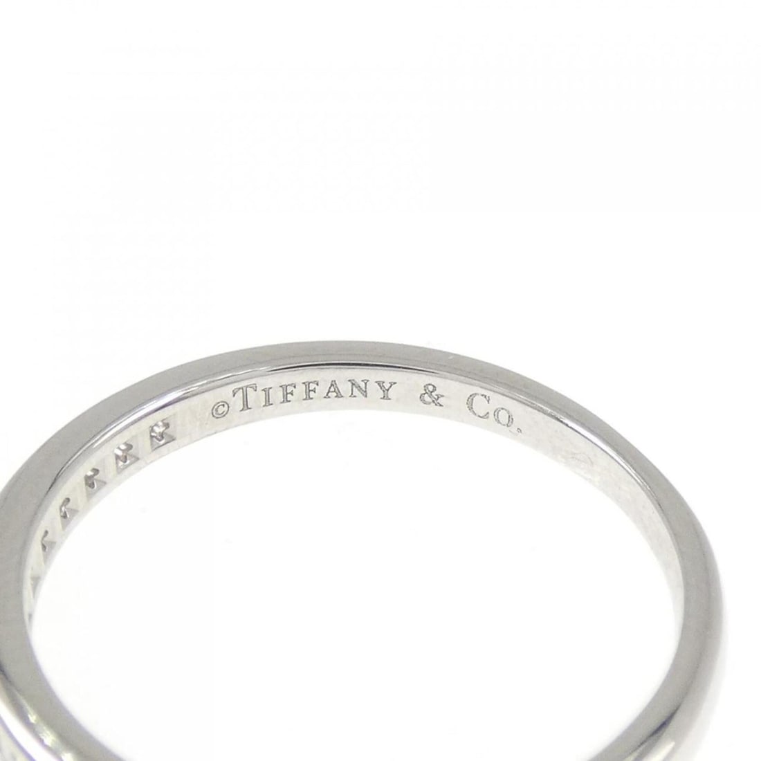 Tiffany Half Circle Channel Setting Ring - 4