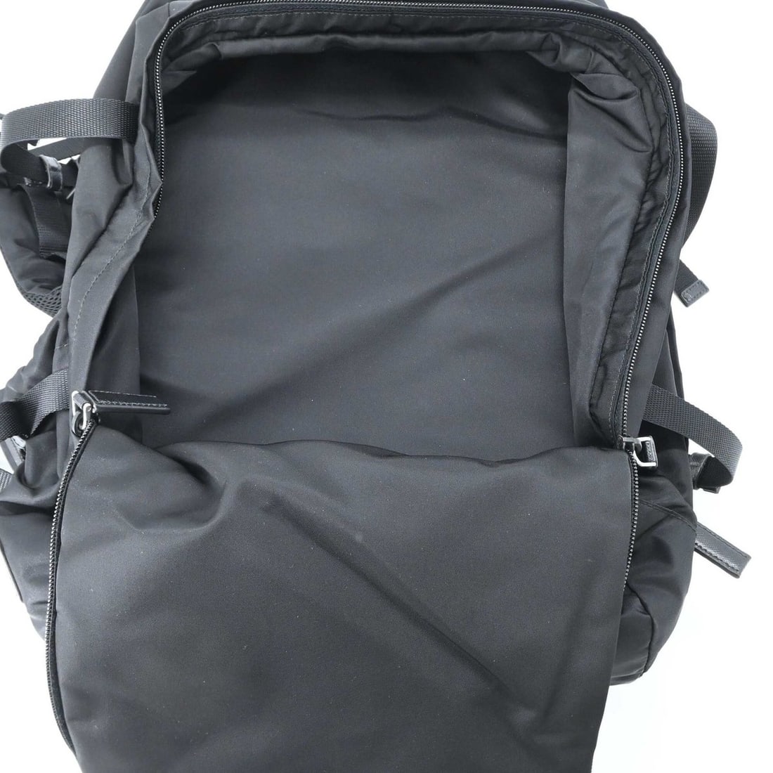 PRADA Tessuto Speedlock Nylon Backpack (Black) - 17