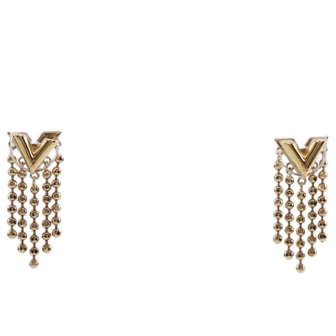 Louis Vuitton Essential V Skin Earrings M00634 Gold Plated 2022 Model VA1292 Approx. 5.6g Women's: --- Catalog ---Category: SizeSize (HxWxD): 11.00mm x 29.00mm / 0.43'' x 1.14''Category: DesignType: Stud earringsGender: WomenMaterial: Gold platingCategory: GeneralBrand: Louis Vuitton--- Item List -