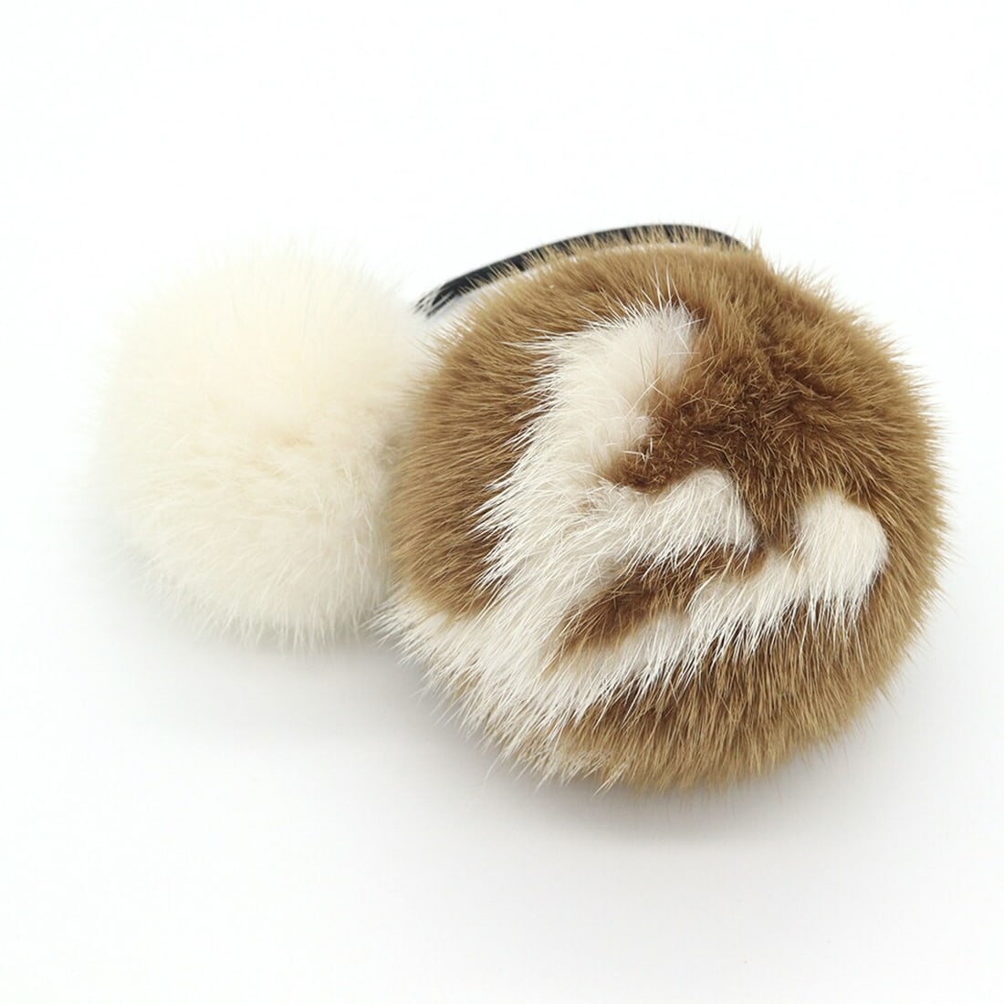 Louis Vuitton Hair Tie Scrunchie Vison LV Cozy M77738 Brown White 100% Mink Women's LOUIS VUITTON: --- Catalog ---Category: SizeSize (LxW): 21cm / 8.26''Charm Size (LxW): 7.5cm / 2.95''Category: DesignType: Hair tieColor: Brown, WhiteGender: WomenCategory: GeneralBrand: Louis VuittonCountry of Orig