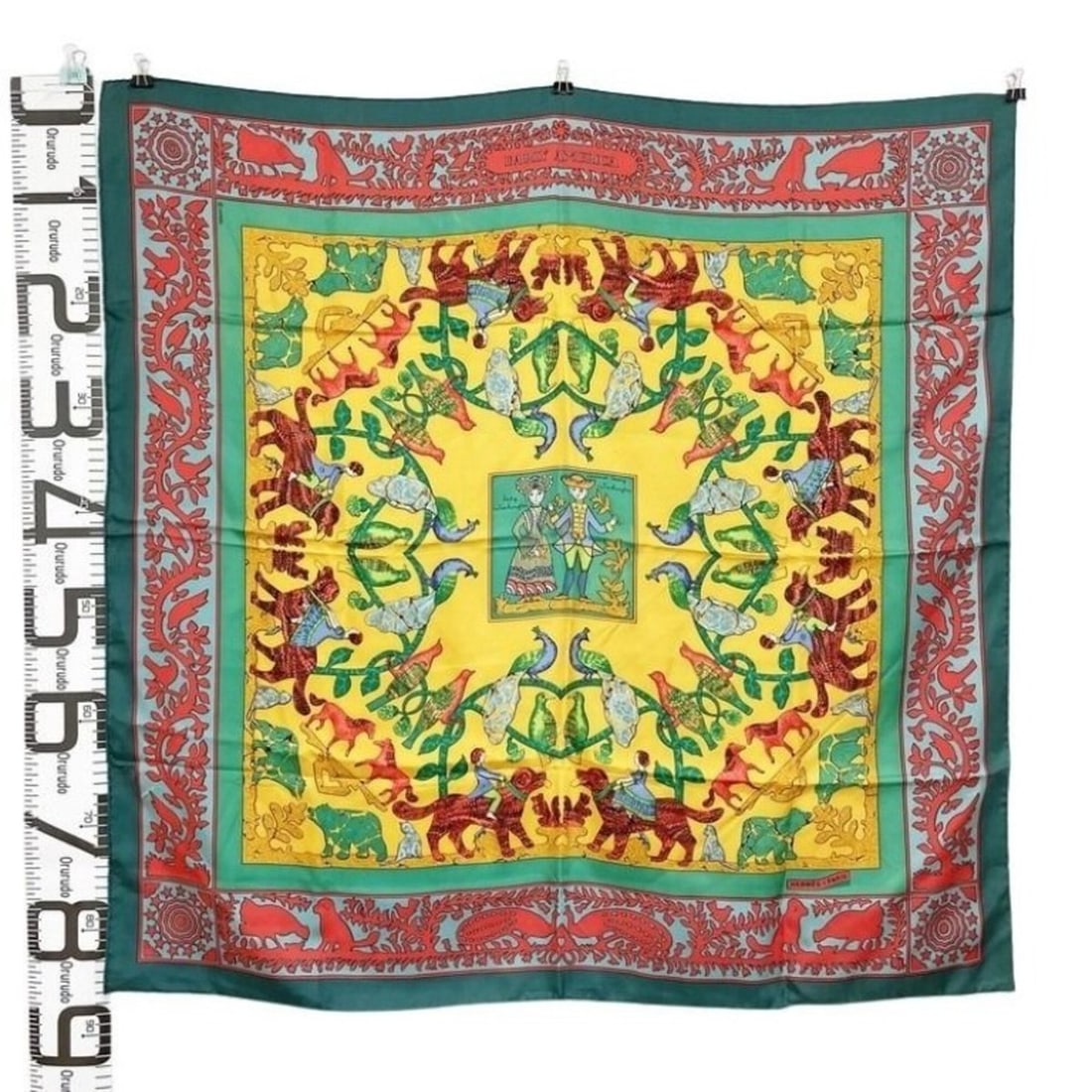 HERMES scarf/muffler, Carre 90, multicolor silk, women's, EARLY AMERICA: --- Catalog ---Category: SizeSize (LxW): 90cm x 90cm / 35.43'' x 35.43''Category: DesignType: ScarfColor: Multi-colorGender: WomenMaterial: Silk Category: GeneralBrand: HermesCountry of Origin: France