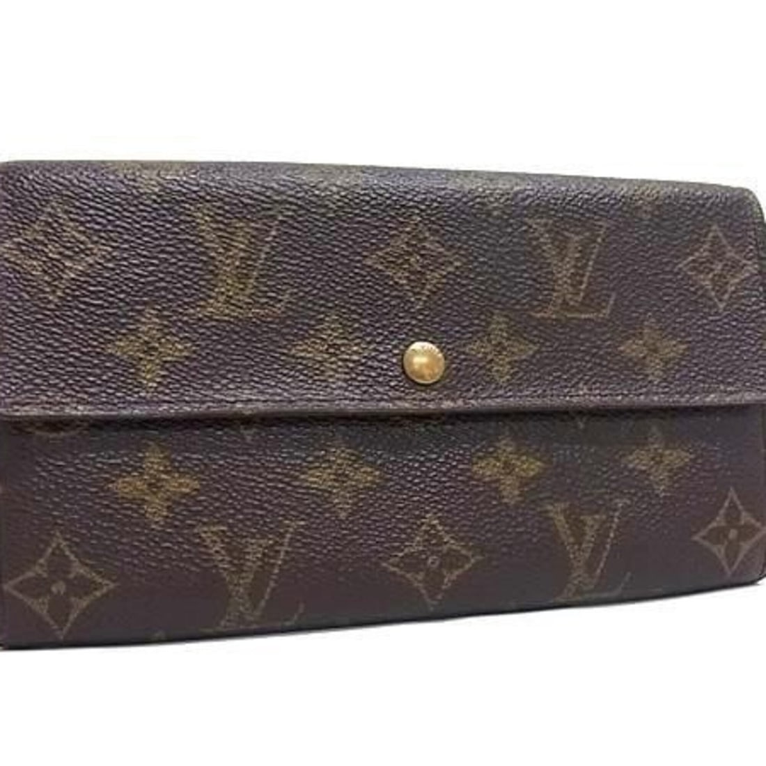 LOUIS VUITTON Louis Vuitton Long Wallet Pochette Porte Monnaie Credit M61725 Monogram Men's Women's: --- Catalog ---Category: SizeSize (HxWxD): 10cm x 18.9cm x 1.8cm / 3.93'' x 7.44'' x 0.7''Category: DesignType: Long wallet (bi-fold)Color: BrownGender: Men,WomenMaterial: Monogram Category: GeneralMP