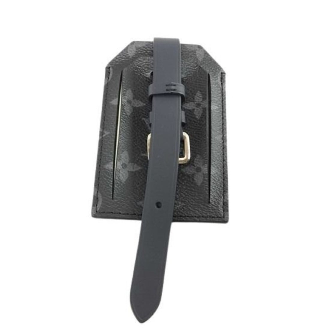 LOUIS VUITTON Louis Vuitton Name Tag Porte Adresse Black Monogram Eclipse Men's: --- Catalog ---Category: SizeSize (HxWxD): 5.5cm x 15.5cm / 2.16'' x 6.1''Category: DesignType: Name tagColor: BlackGender: MenMaterial: Monogram EclipseCategory: GeneralBrand: Louis Vuitton--- Item L