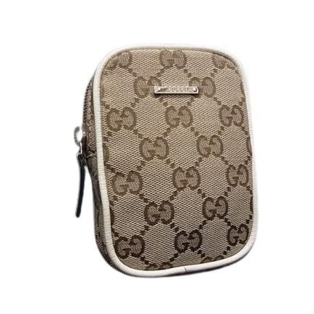 GUCCI pouch 115249 bag, brown x ivory, GG canvas leather, men's and women's.: --- Catalog ---Category: SizeSize (HxWxD): 12.8cm x 9.5cm x 3cm / 5.03'' x 3.74'' x 1.18''Category: DesignType: PouchColor: Brown, IvoryGender: Men,WomenMaterial: GG canvas , Leather Category: General