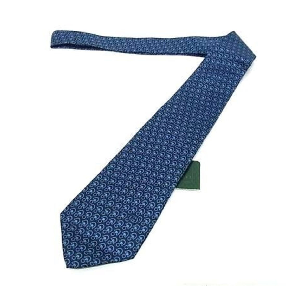 GUCCI Old Gucci Tie, Blue Silk, Men's, Horsebit: --- Catalog ---Category: SizeWidth: 8.19cm / 3.22''Total Length: 142.5cm / 56.1''Category: DesignType: CravatColor: BlueGender: MenMaterial: Silk Category: GeneralBrand: GucciCountry of Origin: Italy-
