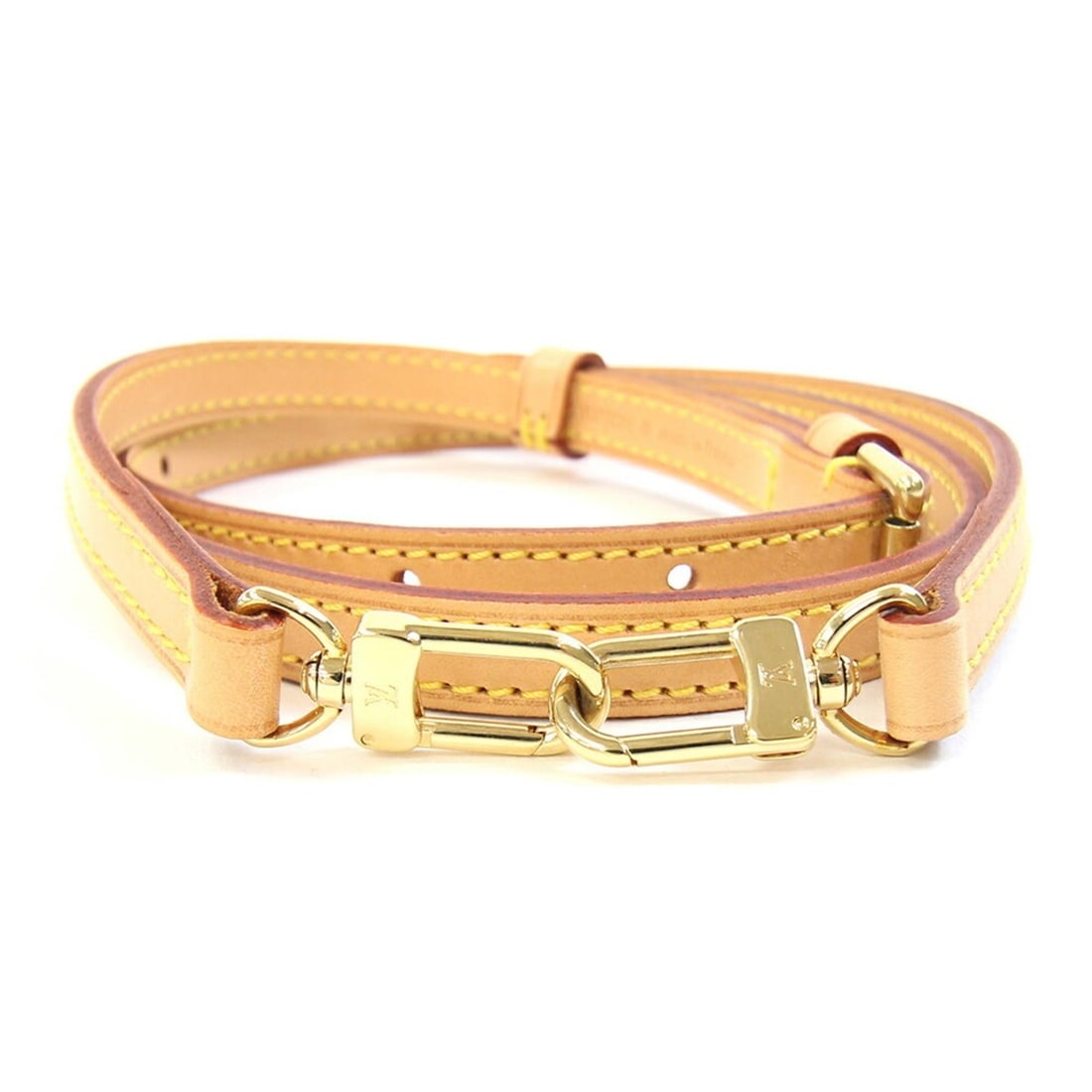 Louis Vuitton Shoulder Strap, Natural Vachetta Leather, Adjustable, Replacement Strap for Handbag, (1 of 20)