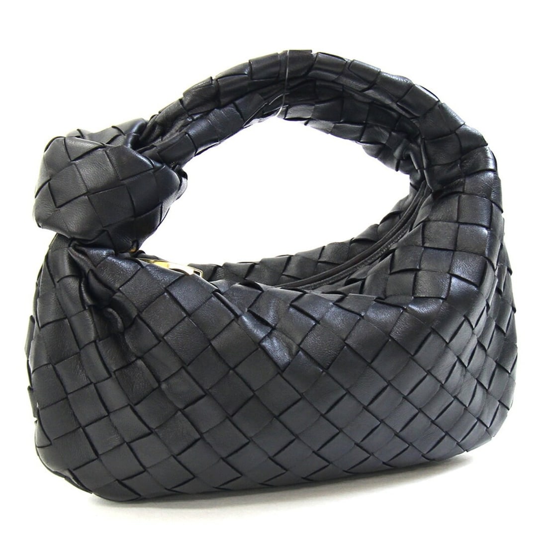 Bottega Veneta Intrecciato Mini Jodie Handbag 651876 Black Leather MINI JODIE Women's BOTTEGA VENETA: --- Catalog ---Category: SizeSize (HxWxD): 13cm x 26cm x 8.5cm / 5.11'' x 10.23'' x 3.34''Category: DesignType: HandbagColor: BlackGender: WomenMaterial: Leather Leather/Fur Type: LambskinCategory: Ge