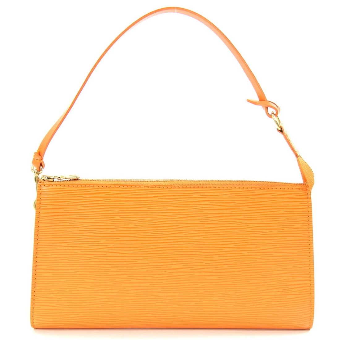 Louis Vuitton Epi Leather Pochette Accessoires M5294H Mandarin Handbag Orange Pouch for Women LOUIS: --- Catalog ---Category: SizeSize (HxWxD): 13cm x 24cm x 2cm / 5.11'' x 9.44'' x 0.78''Handle Length: 32cm / 12.59''Category: DesignType: Handbag, PochetteColor: MandarinGender: WomenMaterial: Epi lea