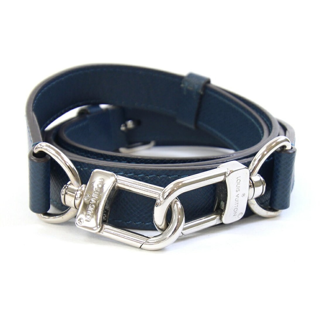 Louis Vuitton Taiga Blue Marine Shoulder Strap, Replacement Bag for Bag, Navy, Men's LOUIS VUITTON: --- Catalog ---Category: SizeHandle/Strap Length: 115cm - 140cm / 45.27'' - 55.11''Category: DesignType: StrapColor: Navy BlueGender: MenCategory: GeneralLine: TaigaBrand: Louis Vuitton--- Item List -