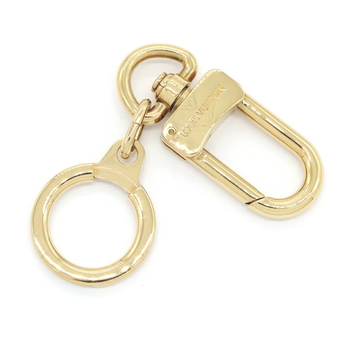 Louis Vuitton Keyring Ancre M62698 Doré Metal Keychain Accessory Bag Charm Women's Men's M62694: --- Catalog ---Category: SizeSize (HxWxD): 8cm x 2.4cm / 3.14'' x 0.94''Category: DesignType: KeyringColor: GoldGender: Men,WomenMaterial: MetalCategory: GeneralBrand: Louis VuittonCountry of Origin: 