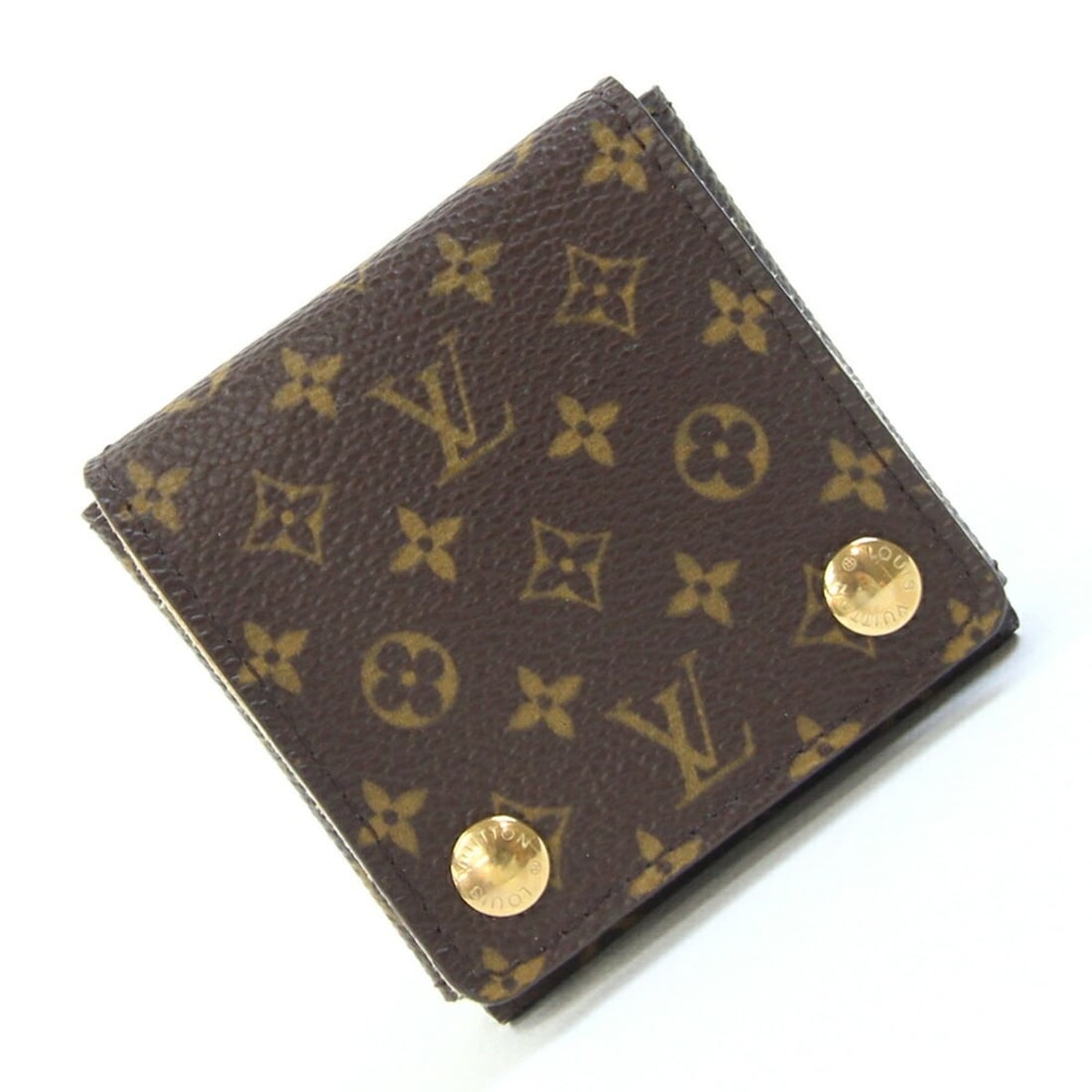 Louis Vuitton Monogram Case, Handbag, Pouch, Women's, Men's, LOUIS VUITTON: --- Catalog ---Category: SizeSize (HxWxD): 7.5cm x 7.5cm / 2.95'' x 2.95''Category: DesignType: PouchGender: Men,WomenMaterial: Monogram , Canvas Category: GeneralBrand: Louis VuittonCountry of Origin