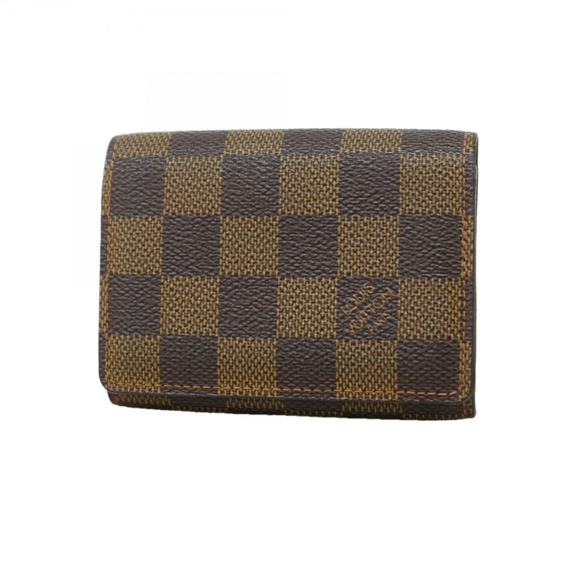 Louis Vuitton Business Card Holder/Card Case, Damier Enveloppe Carte de Visite N62920, Ebene,: --- Catalog ---Category: DesignType: Card caseColor: EbeneGender: Men,WomenCategory: GeneralMPN: N62920Brand: Louis VuittonCategory: Physical PropertiesSize (HxWxD): 8cm x 10cm x 1.5cm / 3.14'' x 3.93