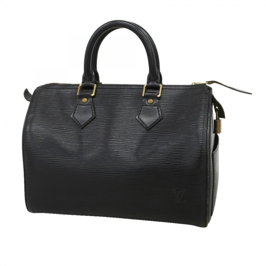 Louis Vuitton Epi Speedy 25 Handbag M43012 Noir (Women's): --- Catalog ---Category: SizeSize (HxWxD): 22cm x 28cm x 15.5cm / 8.66'' x 11.02'' x 6.1''Category: DesignType: HandbagColor: NoirGender: WomenCategory: GeneralMPN: M43012Brand: Louis Vuitton--- Item 