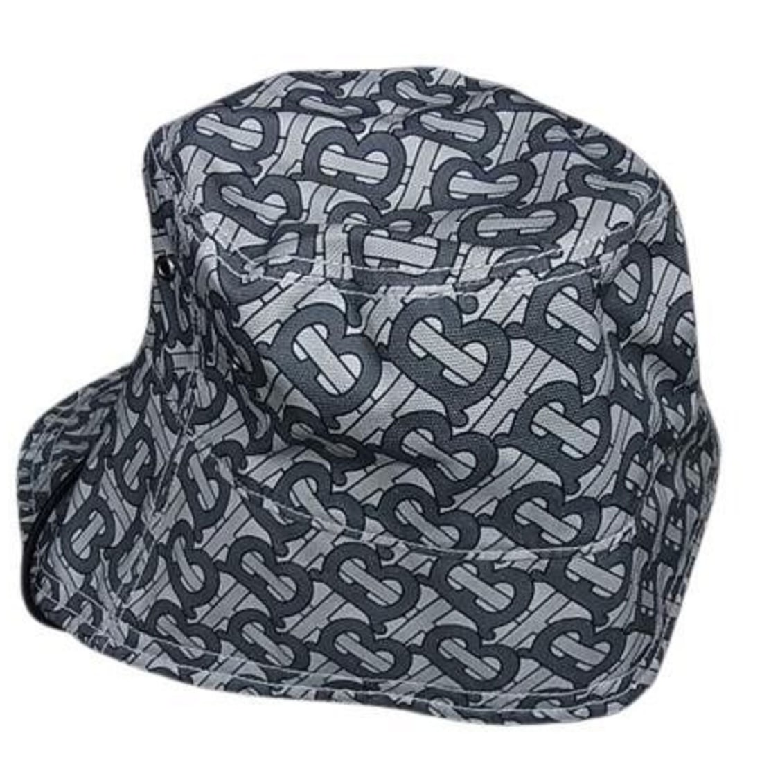 BURBERRY Burberry Cap TB Monogram Grey Cotton Men's: --- Catalog ---Category: DesignType: Baseball capColor: GrayGender: MenMaterial: Cotton 100%Category: GeneralBrand: BurberryCountry of Origin: Italy--- Item List ---Section: ConditionRanking: Rank S U