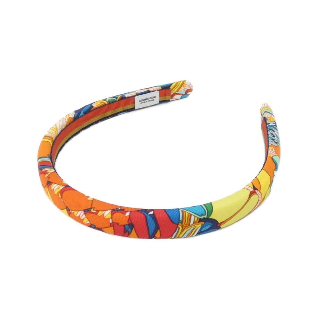 Hermes FANTAISIE BOTANIQUE Elsa 221007G Headband: --- Catalog ---Category: SizeSize (LxW): 1.6cm / 0.62''Category: DesignType: Alice bandColor: OrangeGender: WomenCategory: GeneralBrand: Hermes--- Item List ---Section: ConditionRanking: Rank A Used -