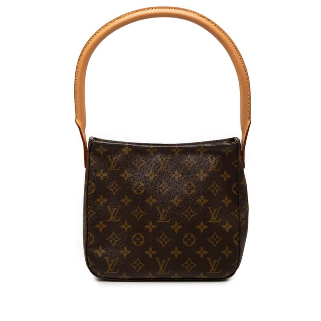 Louis Vuitton Monogram Looping MM Shoulder Bag Handbag M51146 Brown Leather Women's LOUIS VUITTON: --- Catalog ---Category: SizeSize (HxWxD): 21cm x 24cm x 10cm / 8.26'' x 9.44'' x 3.93''Category: DesignType: Handbag, Shoulder bagColor: BrownGender: WomenMaterial: PVC , Leather Category: GeneralMPN
