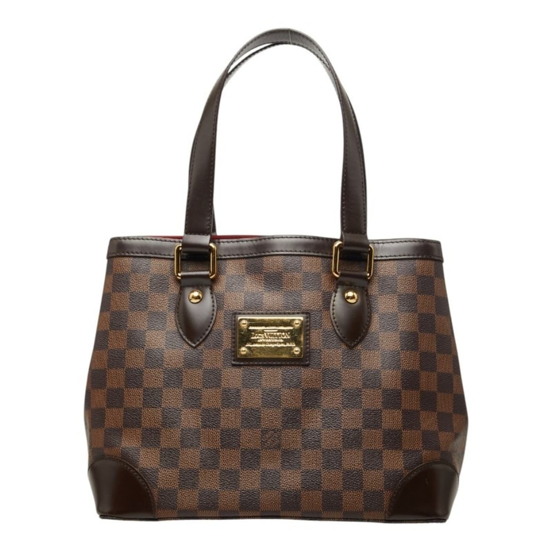 Louis Vuitton Damier Hampstead PM Tote Bag Handbag N51205 Brown Leather Women's LOUIS VUITTON: --- Catalog ---Category: SizeSize (HxWxD): 24cm x 28cm x 17.5cm / 9.44'' x 11.02'' x 6.88''Category: DesignType: Handbag, Tote bagColor: BrownGender: WomenMaterial: PVC , Leather Category: GeneralMPN: