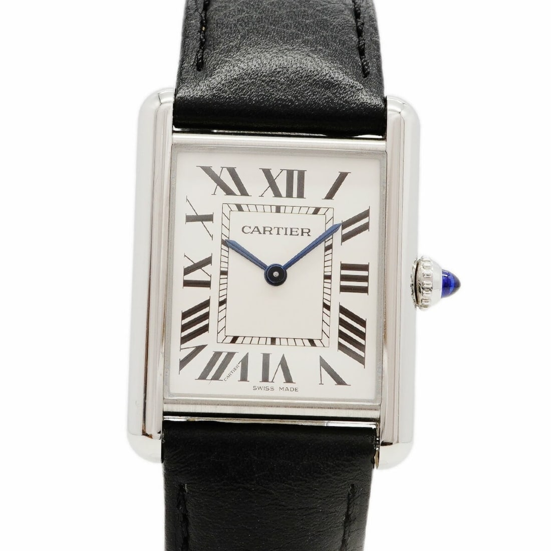 Cartier Tank Must LM WSTA0041 Silver Dial Watch (Men's & Women's): --- Catalog ---Category: SizeWrist Size: 17cm / 6.69''Case Diameter: 25.7mm / 1.01''Category: DesignType: WristwatchGender: Men,WomenColor (Dial): SilverMaterial (Band): LeatherCategory: GeneralMPN: W