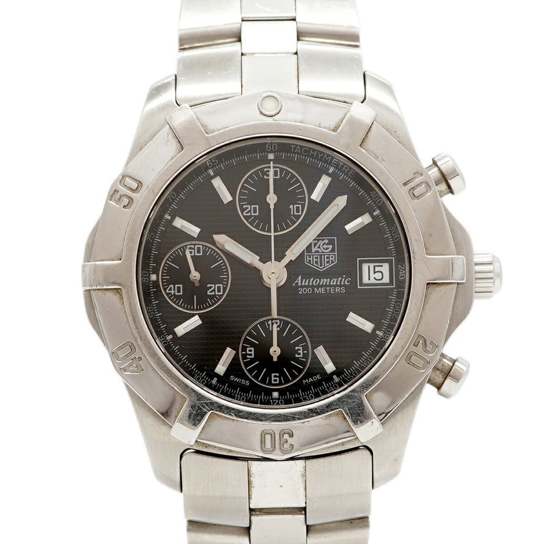 TAG Heuer Exclusive CN2111 Black Dial Men's Watch (1 of 10)