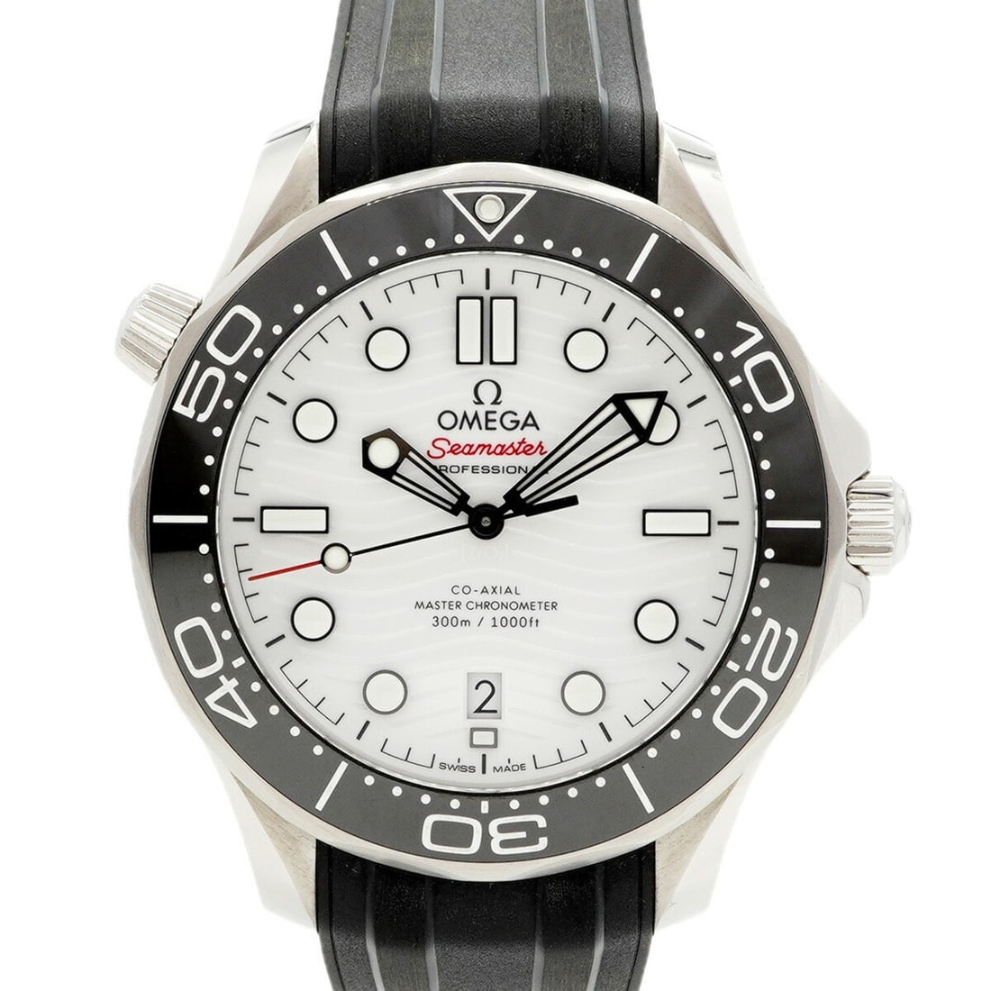 Omega Seamaster 210.32.42.20.04.001 White Dial Men's Watch: --- Catalog ---Category: SizeWrist Size: 20.5cm / 8.07''Case Diameter: 42.1mm / 1.66''Category: DesignType: WristwatchGender: MenColor (Dial): WhiteMaterial (Band): RubberCategory: GeneralMPN: 210.32.