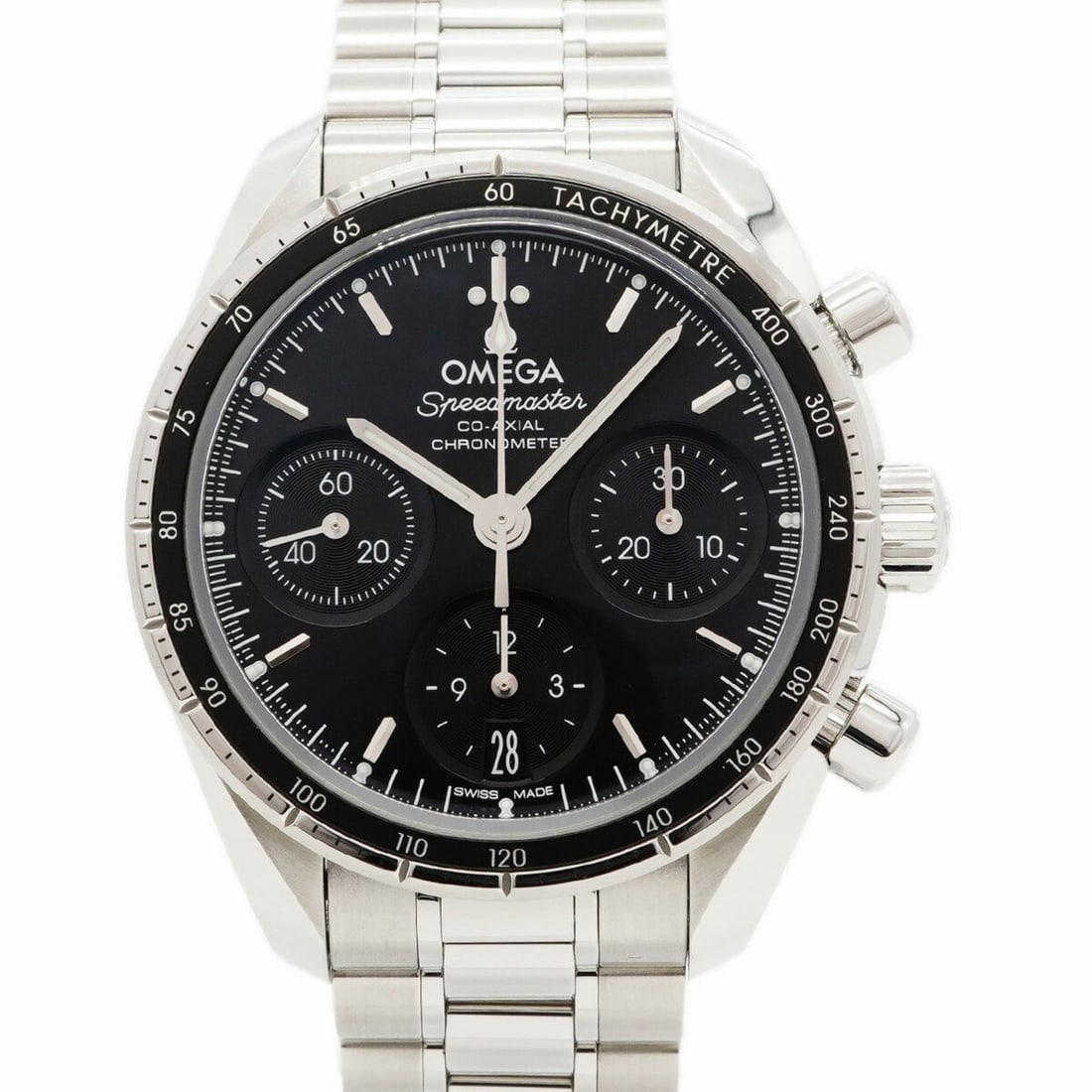 Omega Speedmaster 324.30.38.50.01.001 Black Dial Men's Watch: --- Catalog ---Category: SizeWrist Size: 16.5cm / 6.49''Case Diameter: 38mm / 1.5''Category: DesignType: WristwatchGender: MenColor (Dial): BlackMaterial (Band): Stainless steelCategory: GeneralMPN: 3