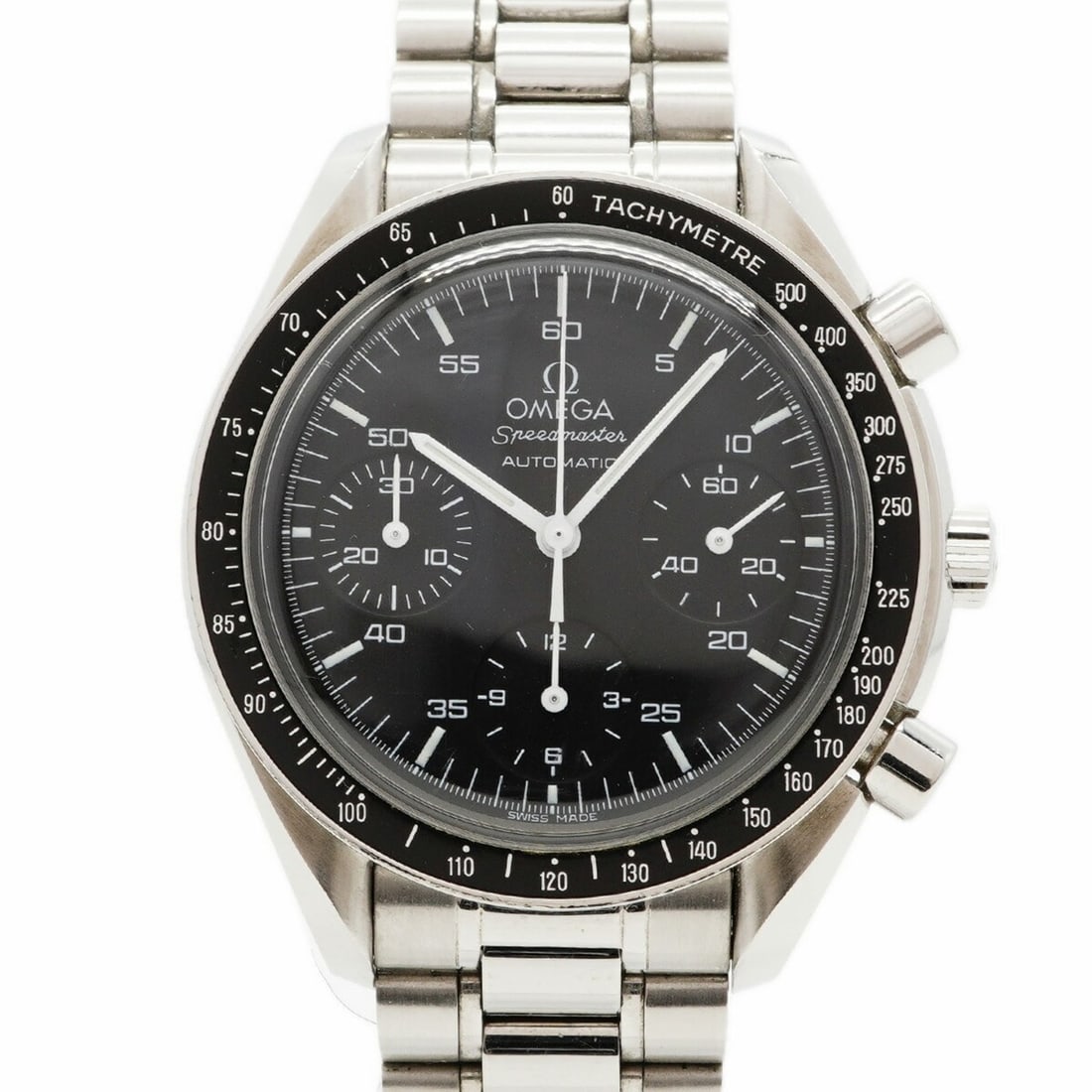 Omega Speedmaster 3510.50 Black Dial Men's Watch: --- Catalog ---Category: SizeWrist Size: 17cm / 6.69''Case Diameter: 39mm / 1.54''Category: DesignType: WristwatchGender: MenColor (Dial): BlackMaterial (Band): Stainless steelCategory: GeneralMPN: 35