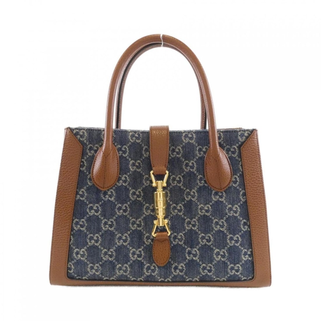 Gucci JACKIE 1961 649016 2KQGG Handbag: --- Catalog ---Category: SizeWeight: 770g / 1.69lb.Size (HxWxD): 23cm x 30cm x 11cm / 9.05'' x 11.81'' x 4.33''Handle Length: 30cm / 11.81''Category: DesignType: HandbagColor: Brown, Dark blueGender: 