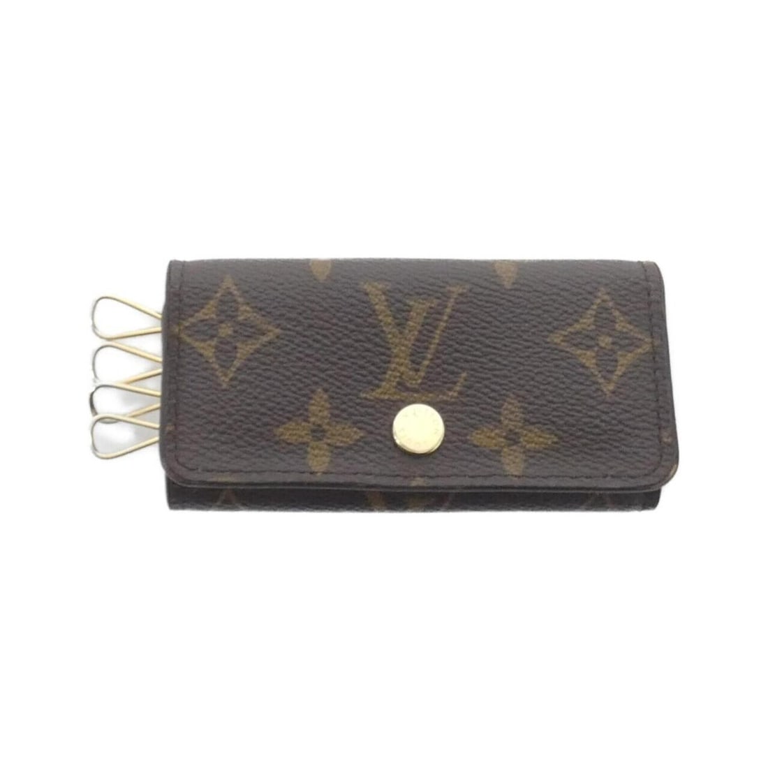 Louis Vuitton Monogram Multicles M69517 Key Case: --- Catalog ---Category: DesignType: KeycaseColor: Marron, MonogramGender: Women,Men,UnisexCategory: GeneralLine: MonogramBrand: Louis VuittonModel: M69517Category: Physical PropertiesSize (HxWxD): 6c