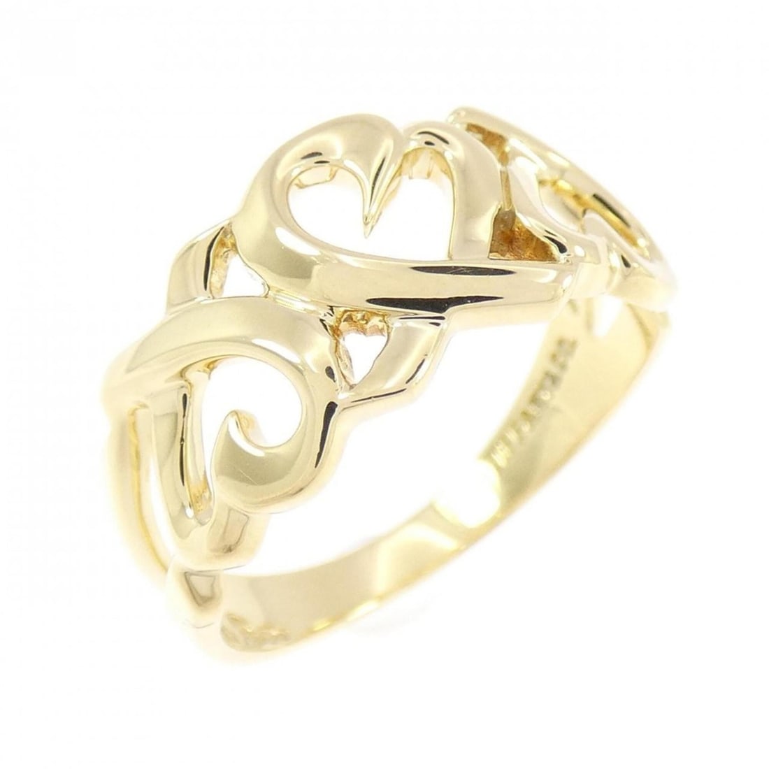 Tiffany Triple Loving Heart Ring (1 of 10)