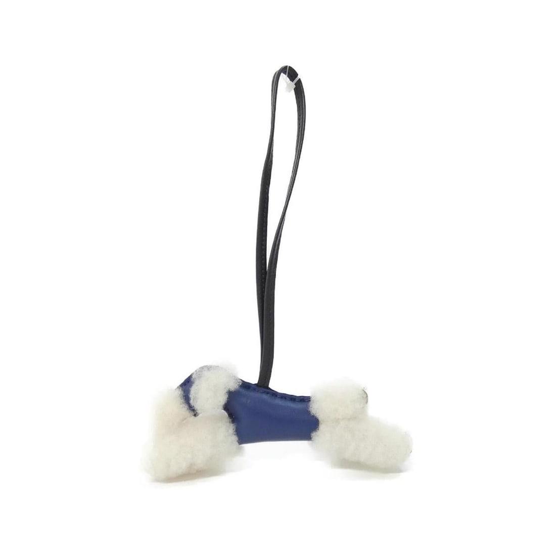 Hermes Buddy Accessory Bag Charm 083349CA: --- Catalog ---Category: SizeChain Length: 370.00mm / 14.57''Size (HxWxD): 65.00mm x 150.00mm / 2.56'' x 5.91''Category: DesignType: Handbag charmColor: Black, Blue, EcruGender: Women,MenMaterial: