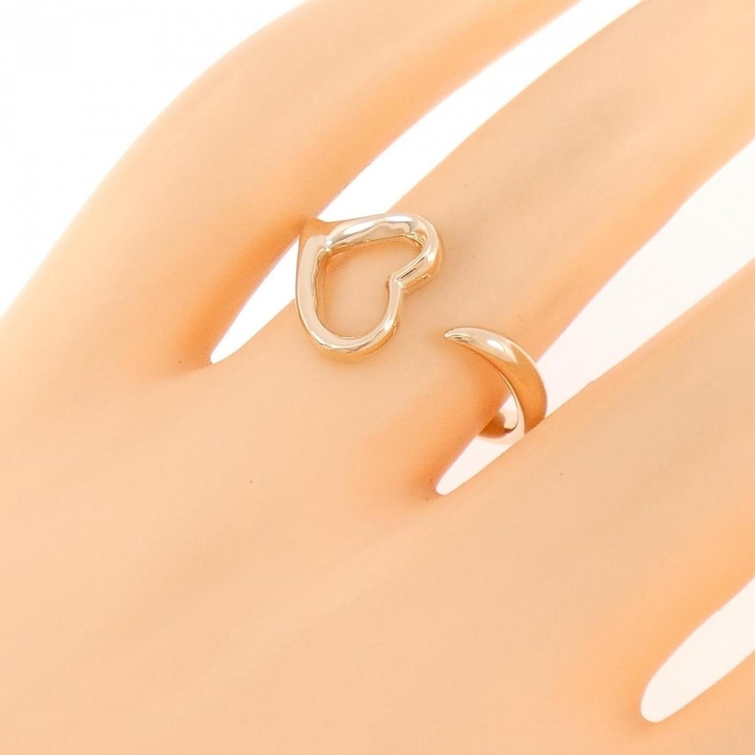 Tiffany Open Heart Ring - 5