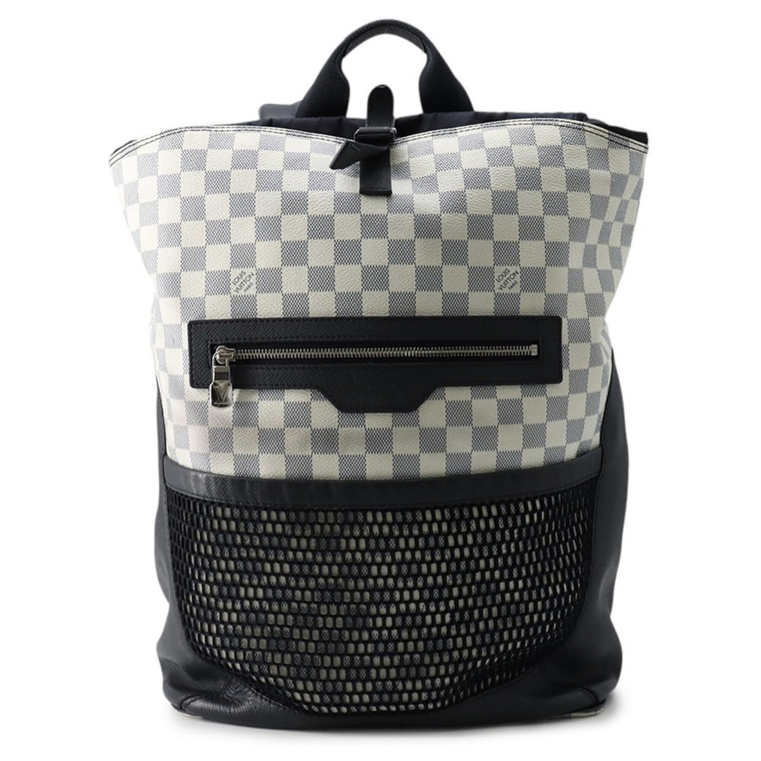 Louis Vuitton Damier Coastline Matchpoint Backpack N40018 LOUIS VUITTON Handbag Men's: --- Catalog ---Category: SizeSize (HxWxD): 41cm x 30.5cm x 14.5cm / 16.14'' x 12'' x 5.7''Category: DesignType: BackpackColor: Damier Canvas, Navy, WhiteGender: MenHardware Color: SilverCategory: