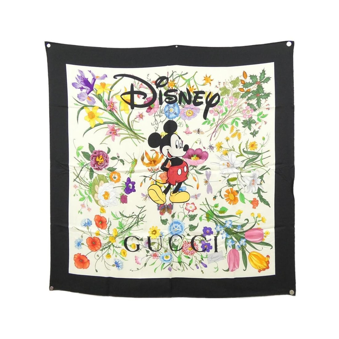 Gucci 607325 3G001 Scarf/Muffler: --- Catalog ---Category: SizeSize (LxW): 90cm x 90cm / 35.43'' x 35.43''Category: DesignType: ScarfColor: Black, Multi-colorGender: Men,WomenMaterial: Silk Category: GeneralMPN: 607325 3G001Brand: