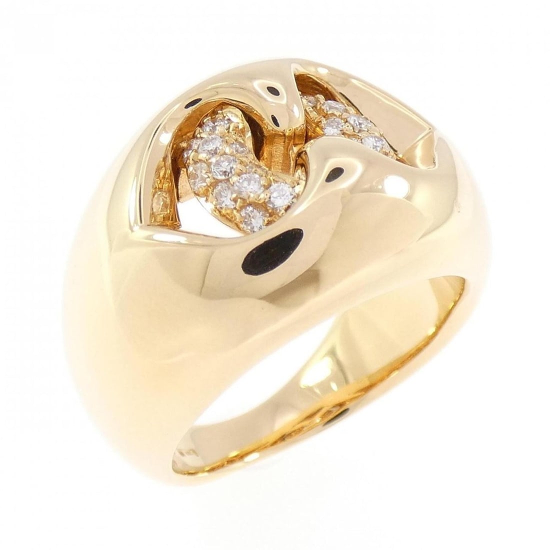 Bvlgari Abraccio Ring: --- Catalog ---Category: SizeJP Size: 11.0US Size: 6Category: DesignType: Band ringStone: DiamondGender: WomenMaterial: Yellow gold (18K)Category: GeneralBrand: Bvlgari--- Item List ---Section: