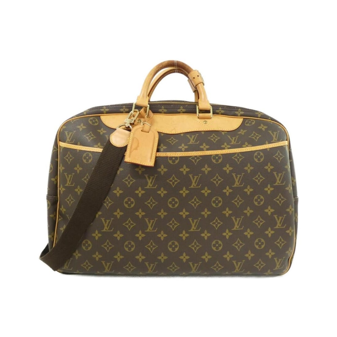 Louis Vuitton Monogram Alizé 24R M41399 Boston Bag: --- Catalog ---Category: SizeSize (HxWxD): 36cm x 45cm x 18cm / 14.17'' x 17.71'' x 7.08''Category: DesignType: Boston bagColor: MarronGender: Men,WomenMaterial: Coated canvas Hardware Color: