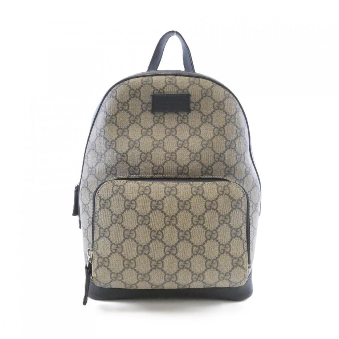 Gucci 429020 KLQAX Backpack: --- Catalog ---Category: SizeSize (HxWxD): 30cm x 22cm x 10cm / 11.81'' x 8.66'' x 3.93''Category: DesignType: BackpackColor: Beige, BlackGender: WomenMaterial: GG Supreme Hardware Color: