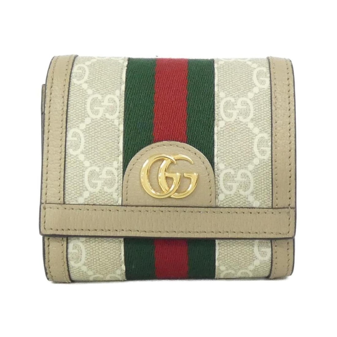 Gucci OPHIDIA 598662 UULAG Wallet: --- Catalog ---Category: SizeSize (HxWxD): 10cm x 11cm x 3cm / 3.93'' x 4.33'' x 1.18''Category: DesignType: Wallet (bi-fold)Color: Beige, WhiteGender: WomenMaterial: GG Supreme Category: GeneralMPN: