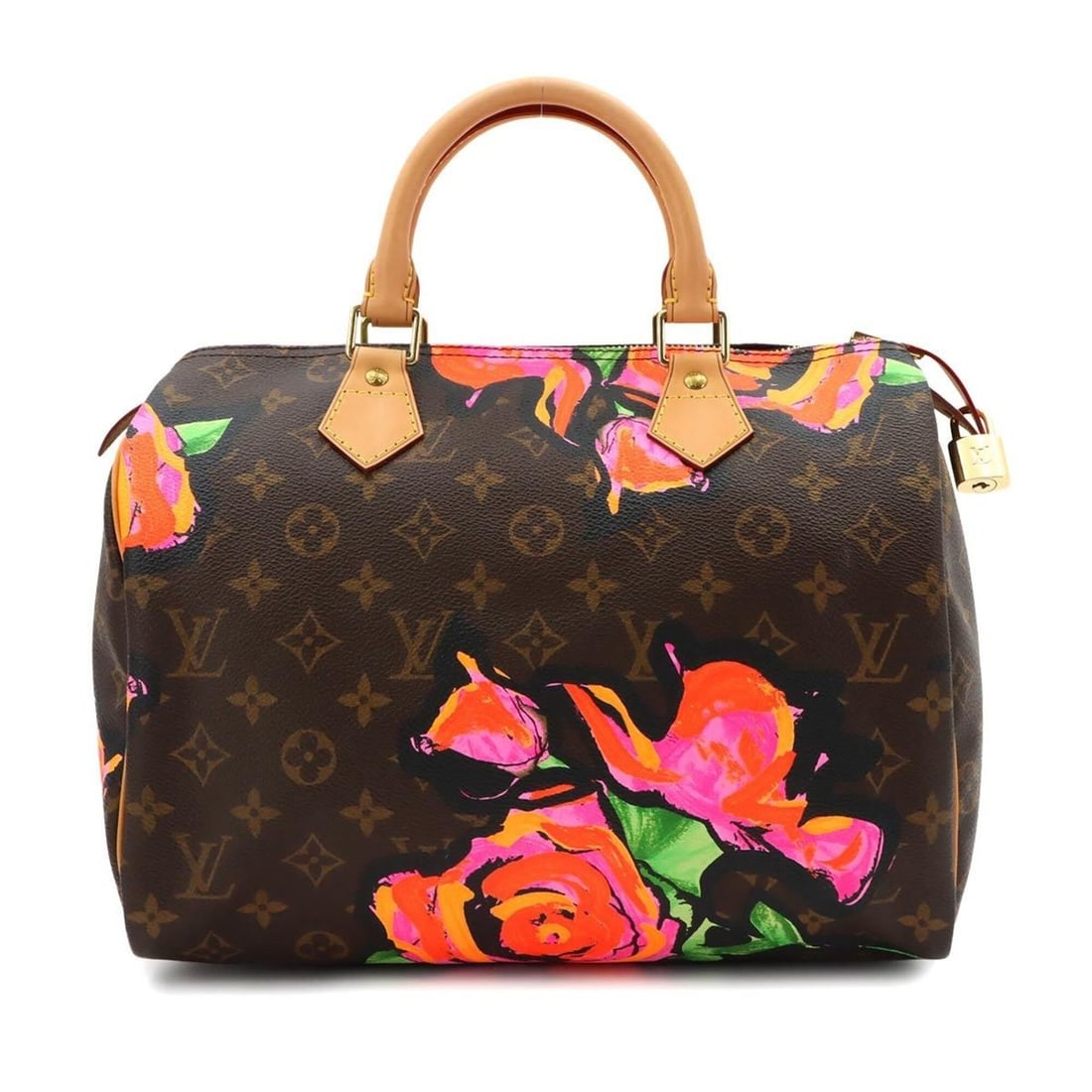 Louis Vuitton Monogram Rose Speedy 30 Handbag, Brown/Pink, M48610: --- Catalog ---Category: SizeSize (HxWxD): 22.5cm x 30cm x 17cm / 8.85'' x 11.81'' x 6.69''Category: DesignType: HandbagColor: Brown, Monogram, Monogram Rose, Pink, RoseGender: WomenMaterial: