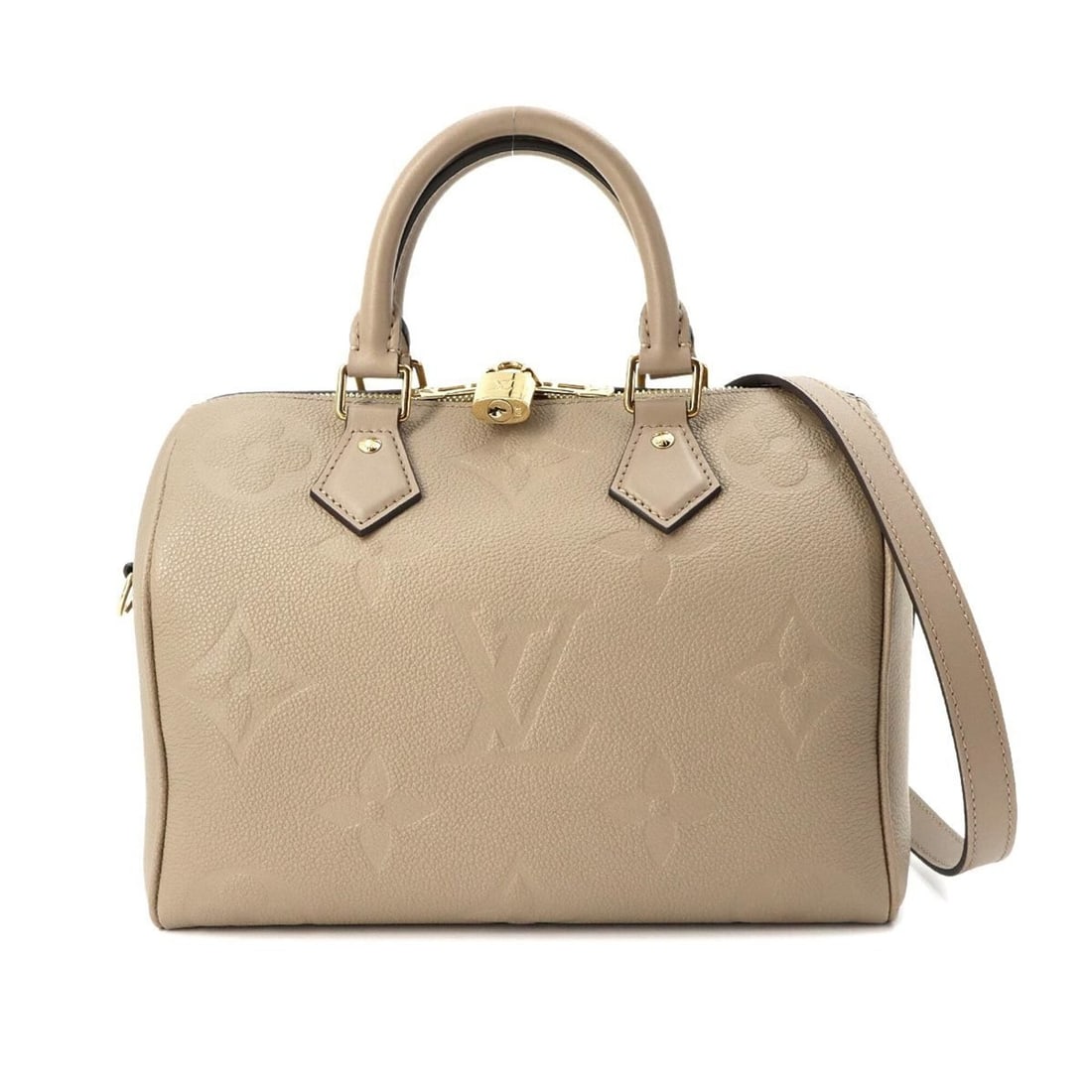 Louis Vuitton Monogram Empreinte Speedy Bandouliere 25 2-way Hand/Shoulder Handbag Tourtrere M59273 (1 of 20)