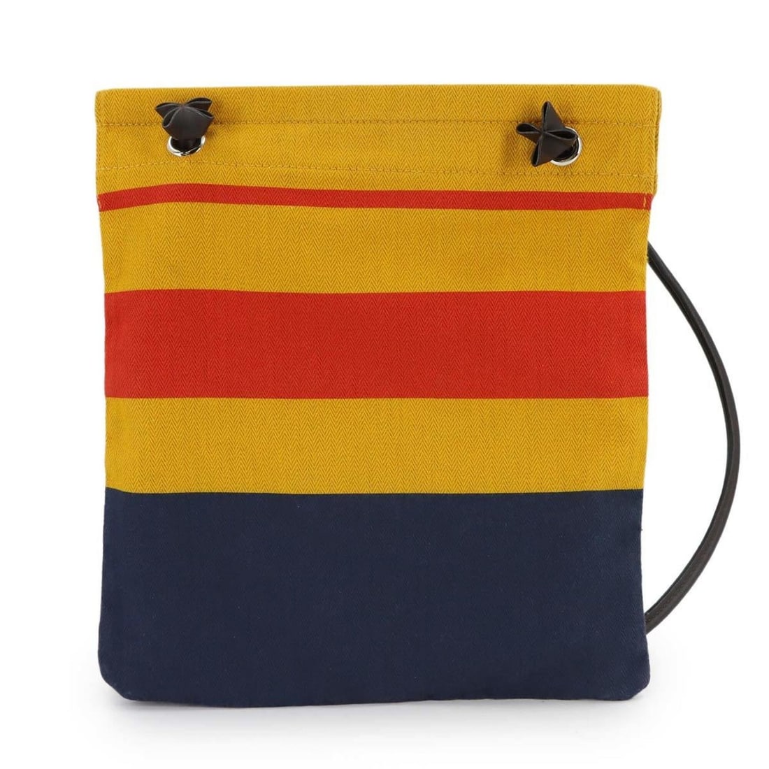 Hermes Sac Aline MM Shoulder Handbag, Toile Chevron Swift Leather, Rocabar Jaune Orange, Marine, Z: --- Catalog ---Category: SizeSize (HxWxD): 33.5cm x 30cm / 13.18'' x 11.81''Category: DesignType: Shoulder bagColor: Jaune, Marine blue, OrangeGender: WomenMaterial: Toile chevron , Swift leather Cate