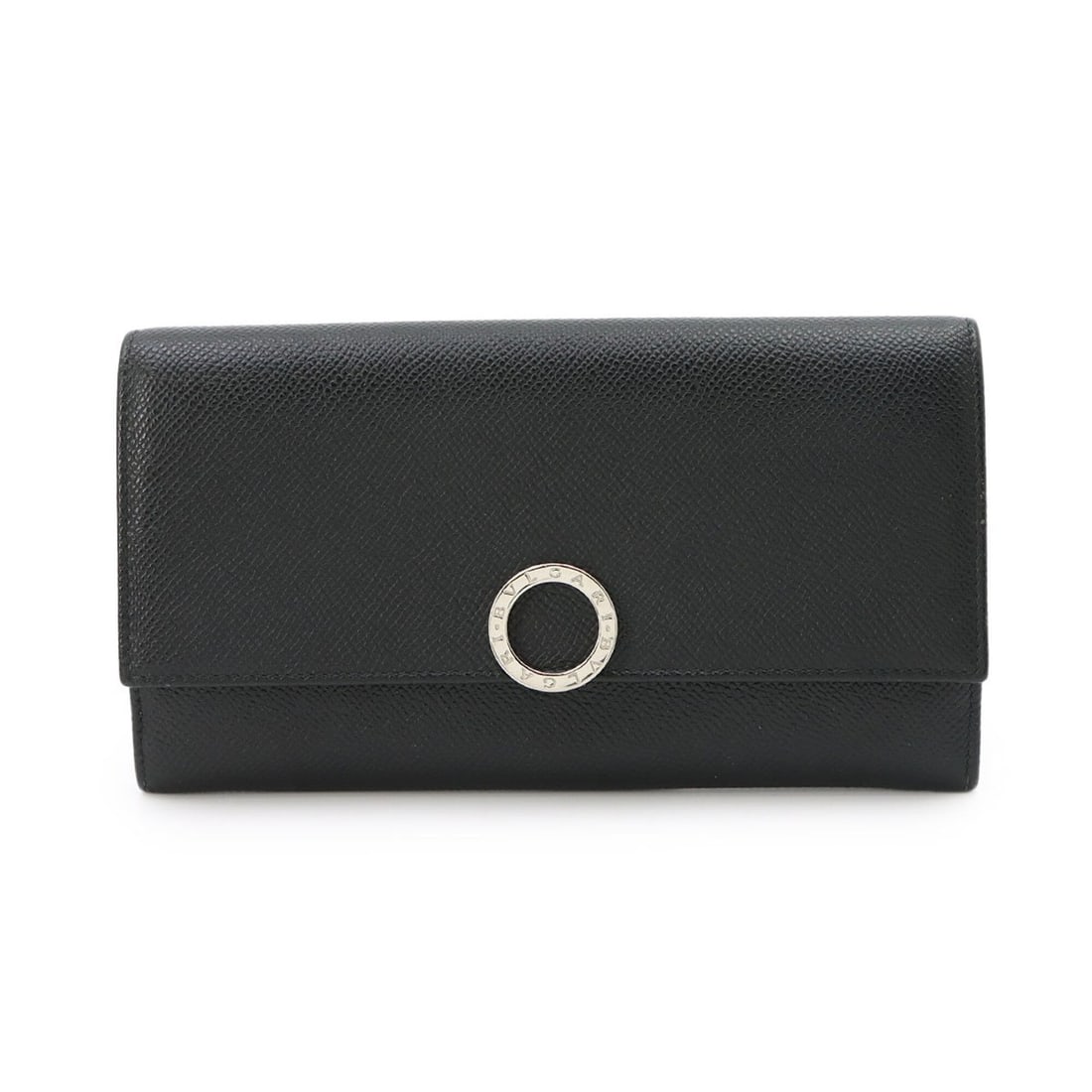BVLGARI Bulgari Clip Bi-fold Long Wallet, Leather, Black, 30414, Silver Hardware: --- Catalog ---Category: SizeSize (HxWxD): 10.5cm x 19cm x 2cm / 4.13'' x 7.48'' x 0.78''Category: DesignType: Long wallet (bi-fold)Color: BlackGender: WomenMaterial: Leather Category: GeneralMPN: 304
