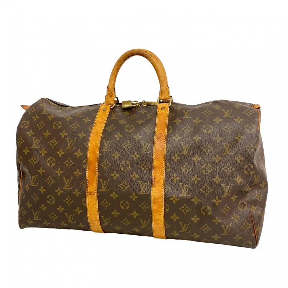 Louis Vuitton Bags - Boston Monogram Keepall 50 M41426 Brown Men's & Women's: --- Catalog ---Category: SizeSize (HxWxD): 28.5cm x 50cm x 22cm / 11.22'' x 19.68'' x 8.66''Category: DesignType: Boston bagColor: BrownGender: Men,WomenCategory: GeneralMPN: M41426Brand: Louis Vuitto