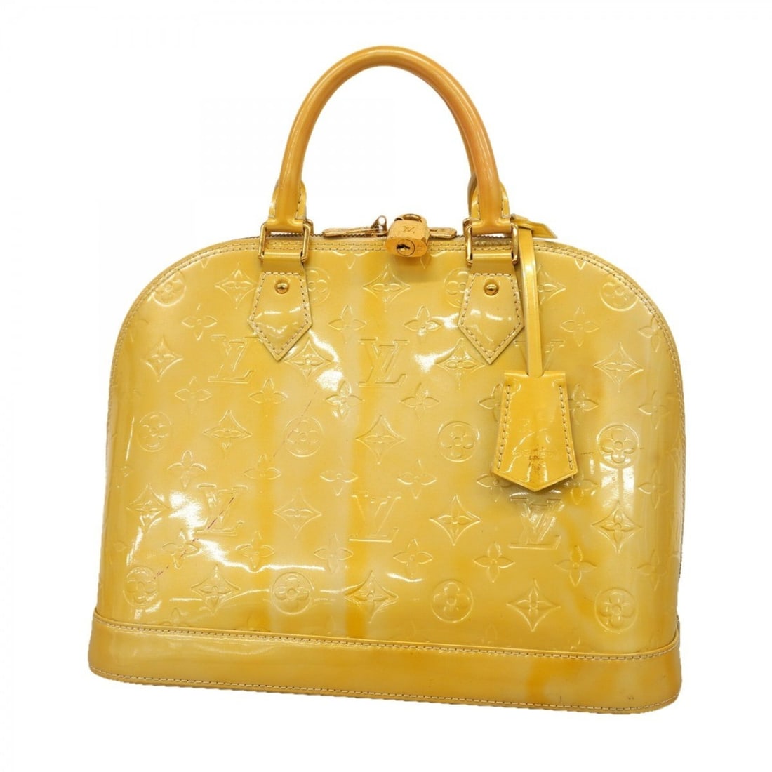 Louis Vuitton Alma PM Vernis Handbag M91445 Bronze Corail (Women's): --- Catalog ---Category: SizeSize (HxWxD): 23.5cm x 31cm x 15cm / 9.25'' x 12.2'' x 5.9''Category: DesignType: HandbagColor: Blanc corailGender: WomenCategory: GeneralMPN: M91445Brand: Louis Vuitton--