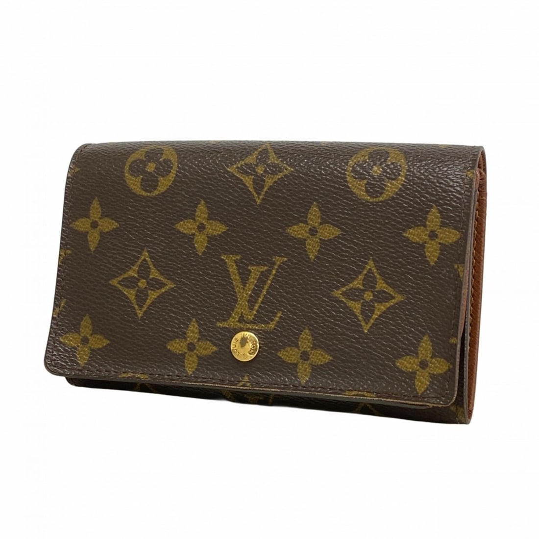 Louis Vuitton Monogram Portefeuille Trésor Wallet M61736 Brown Women's: --- Catalog ---Category: SizeSize (HxWxD): 8.5cm x 14cm x 3.5cm / 3.34'' x 5.51'' x 1.37''Category: DesignType: Wallet (bi-fold)Color: BrownGender: WomenCategory: GeneralMPN: M61736Brand: Louis